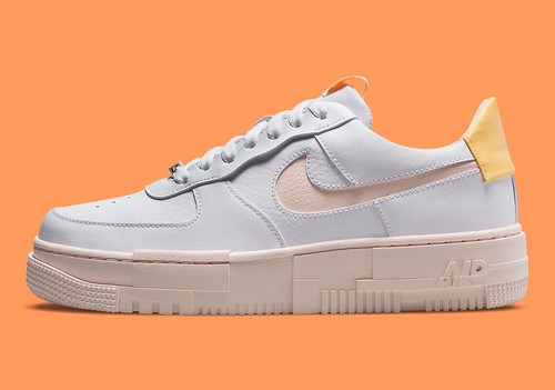air force 1 pixel orange