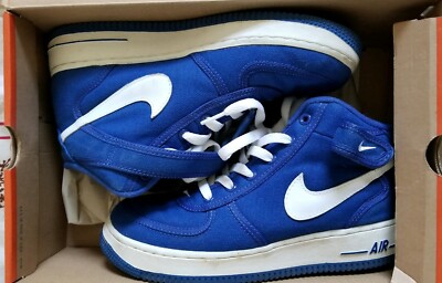 air force 1 mid canvas