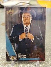 2021 Upper Deck AEW Jim Ross JR #74 Free Shipping