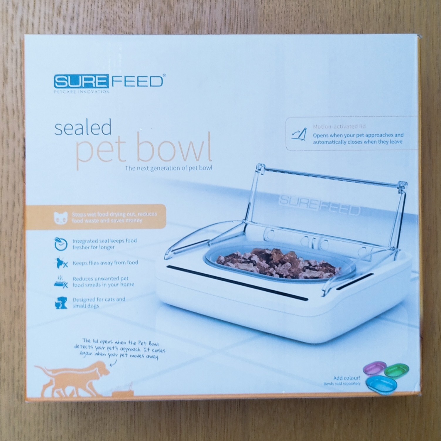SureFeed SPBWT Sealed Pet Bowl White for sale online eBay