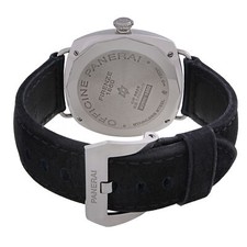 Panerai Radiomir Black Seal Steel Black Dial Hand Wind Mens Watch PAM00380 5