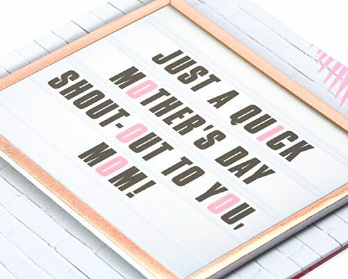 American Greetings Funny Mother's Day Card (Shout-Out, Indoor Voices) - Picture 4 of 4