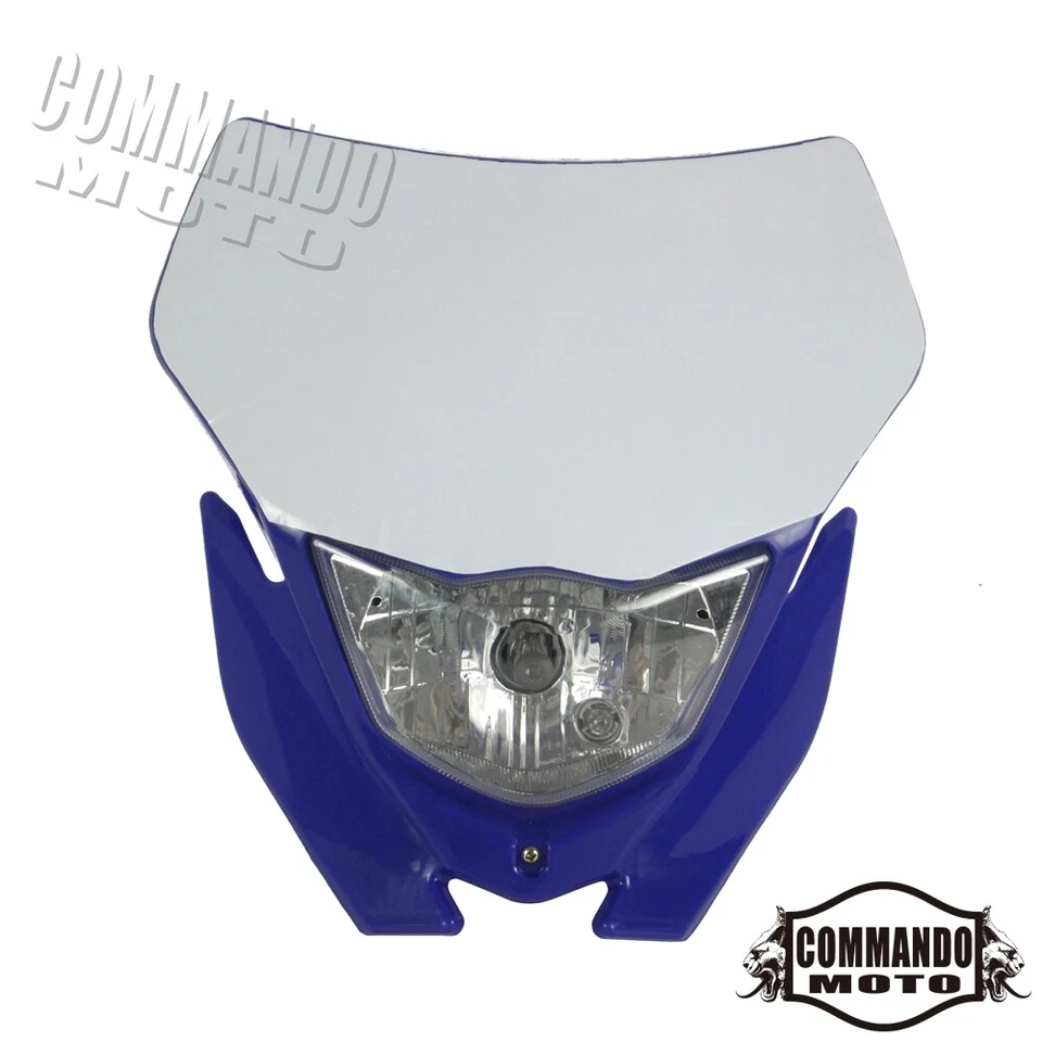 Motocross Headlight For YAMAHA WR250F WR450F TTR225 TTR230 TTR110 YZ125 250 450 - Image 3 of 4