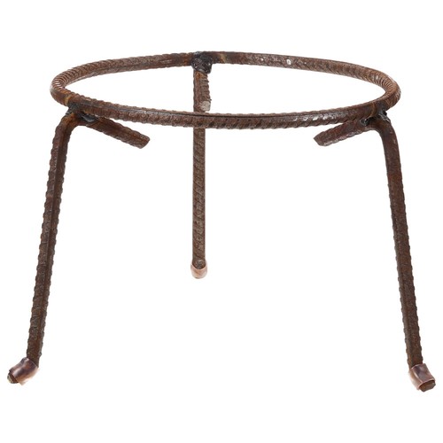Camping Pot Stand Stable Pot Holder Outdoor Pot Rack Metal Pot Stand Rebar Pot