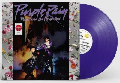 Purple Rain - Prince カラーLPレコード PRINCE AND THE REVOLUTION 12
