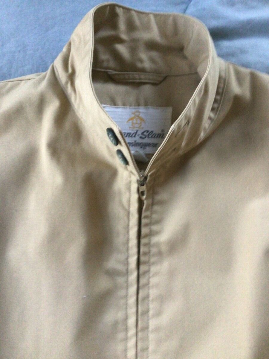 Vtg Grand Slam by Munsingwear Jacket 42 full zip tan | eBay Vtg Grand Slam by Munsingwear Jacket 42 full zip tan | eBay