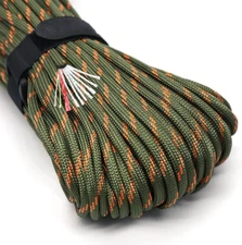 Survival Paracord Parachute Fire Cord Survival Ropes Red Tinder Cord PE Fishing