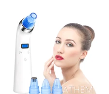 Electric Blackhead Remover Cleaner Face Pore Vacuum Suction White Heads Device