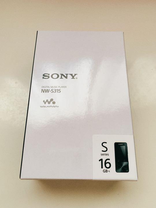 Sony+Nw-s315+B+Walkman+S+Series+16gb+Bluetooth+2017+Model+Black+