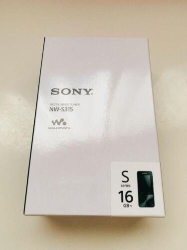 "Sony Walkman S Serie 16GB Bluetooth schwarz NW-S315 B ""Sprache ist Japanisch" - Bild 1 von 1