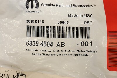 NEW OEM Mopar Wiring Connector Pigtail Kit 3-Wire 68394504AB | eBay