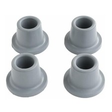 4x Shower Bath Chair Leg Feet Tips 1-1/8    Rubber Non Slip Stool Tub Bench C70