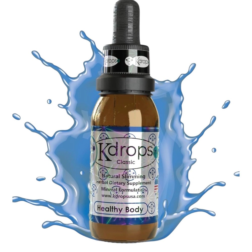 KDrops Classic All-Natural - CLEARANCE! Buy 1 get 1 for FREE - 2 bottles total!