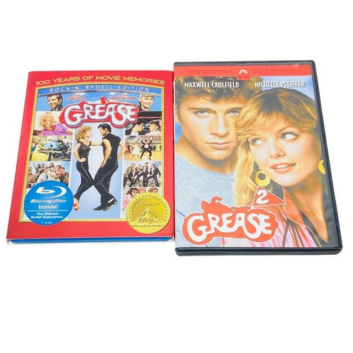 Grease 1978 Movie BluRay OOP Grease 2 1982 DVD OOP eBay