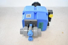 TRUE BLUE PLASTOMATIC 7745-S4CT ELECTRICAL ACTUATOR, VOLTAGE: 24-240 DC OR AC