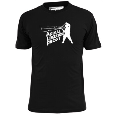 Animal Liberation – Maglietta Uomo In 100% Cotone – Girocollo, Manica Corta