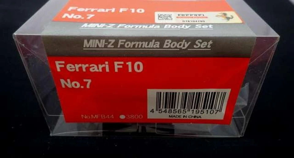 Mini-Z Ferrari F10 Body Shell for RC Car 1/27 Scale Free Shipping From Japan - Image 4 of 4