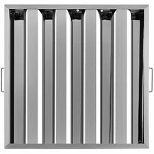6PCS 20"x20" Stainless Steel Hood Grease Commercial Exhaust Filter Baffle