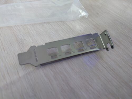 Low Profile Bracket for NVIDIA Quadro T1000 P1000 Graphics Card - Photo 2/2