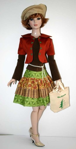 Clever Girl Muster für 22" American Models von Tonner - Bild 5 von 6