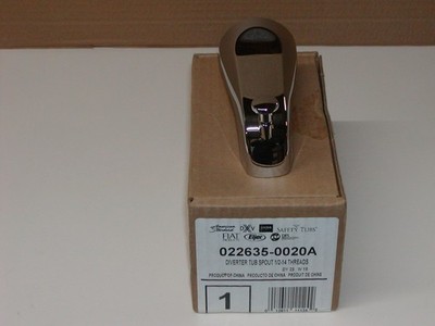 Eljer Bathtub Diverter Spout 022635-0020 1/2'' NPT 5-1/8'' Reach American Standard