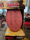 RICHARD DENT CHICAGO BEARS HOF 2011 SIGNED MVP FOOTBALL W/COA
