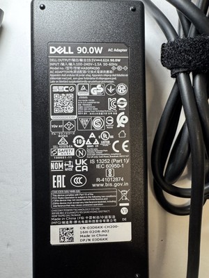 Genuine Dell HA65NS5-00 AC Adapter 19.5V 3.34A Laptop Charger 0G6J41