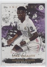 2020-21 Topps Inception UCL Star Quality Vinicius Junior Vinícius Júnior 0xm9