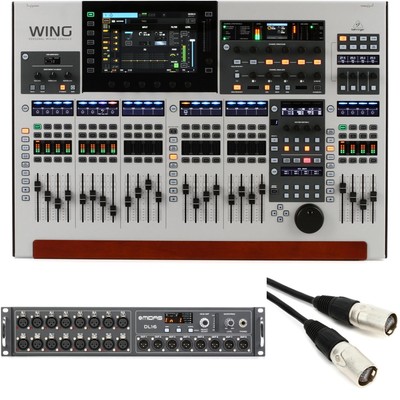 Behringer WING 48-channel Digital Mixer and Midas DL16 16-input / 8-output Stage