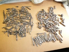 Lot of Aircraft Mfg Thread Shank Screw Mount Drill Bits, Countersink Bits & More