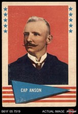 1961 Fleer #4 Cap Anson Cubs HOF 3.5 - VG+
