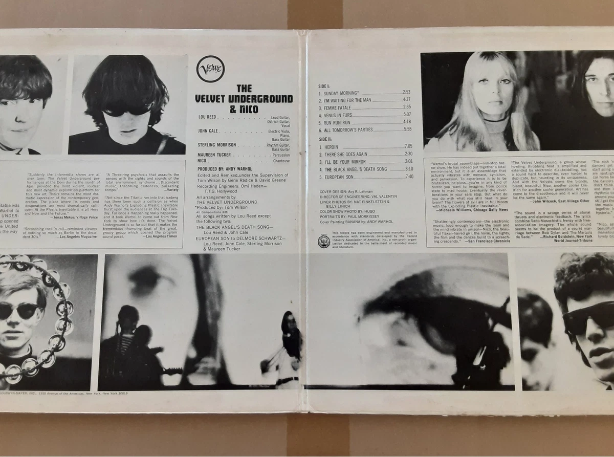 The Velvet Underground & Nico MONO LP  1967 V-5008 banana sticker