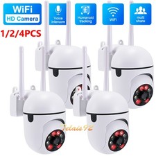 1-4 Pack Wireless WiFi Security Camera System Smart Outdoor Night Vision 1080P