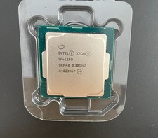 Intel Xeon W-1250 SRH48 3.30GHz 12MB 6-Core LGA1200 Socket CPU Processor 