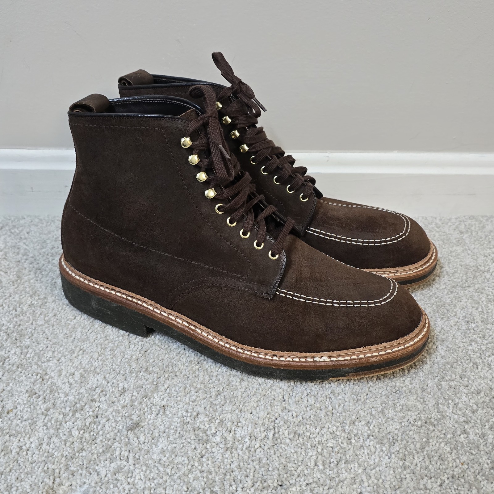 Alden D0913H Tobacco Reverse Chamois Indy Boot