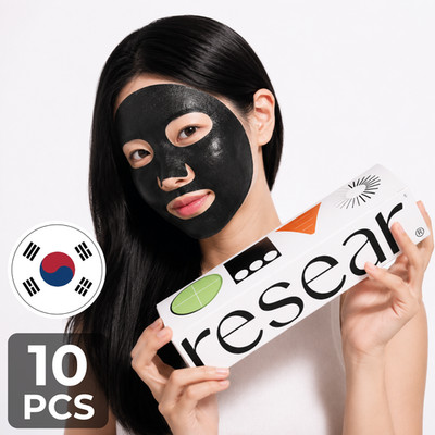 RESEAR Kimbap Roll Mask Sheet Korean Skincare K-Beauty Cooling Soothing 10 Pack