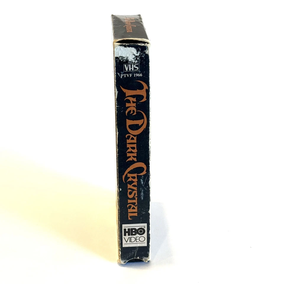 The Dark Crystal VHS Vintage 1982 Jim Henson Fantasy Film - HBO Video RARE Foto 3 de 4