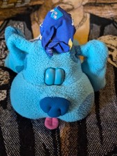Vintage 1999 Blues Clues Sleeping Animated Talking tested and Works Tyco Plush