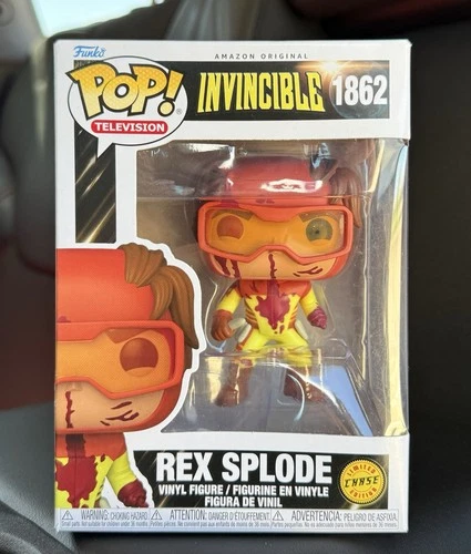 New ListingCHASE Funko Pop! Bloody REX SPLODE #1862 (Invincible Series) w/ Protector