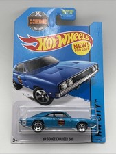 Hot Wheels HW City ‘69 Dodge Charger 500 Blue 19/250 New For 2015 HW Performance