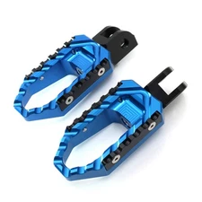 Touring Blue Anti Slip Front Foot Pegs For F800R 09-11 12 13 14 15 16 17 18