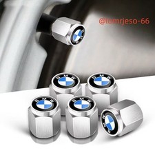 Car Tire Valve Stem Caps For Bmw With Dust Covers And Metal Caps 5pcs Car Tire Valve Stem Caps For Bmw With Dust Covers And Metal Caps 5pcs
