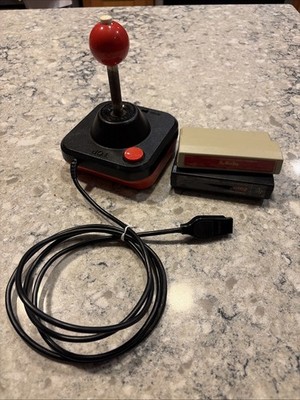 Vintage WICO Command Control Red Ball Joystick Controller Original Atari Games