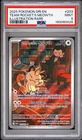2025 Pokemon DRI EN #203/182 Team Rocket's Meowth Illustration Rare PSA 9 MINT