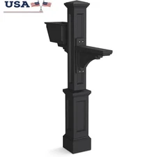 Fade Resistant Mailbox Support Holds 8lbs Standard 4x4 Post Planter Arm Included