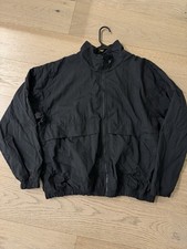 Vintage Reebok Golf Black Nylon Windbreaker Jacket Men  s Large 90s
