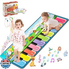 FUCEORUY Piano Mat Musical Toys for Toddlers 1-3, Sensory Learnin