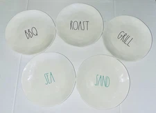 Rae Dunn 10” Melamine Dinner Plates