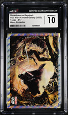 2023 Star Wars Chrome Galaxy Darth Vader Showdown on Dagobah Skywalker /99 CGC10