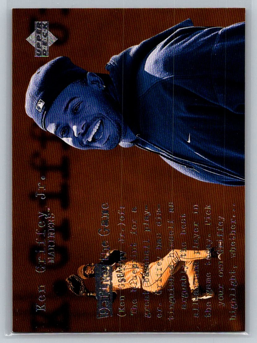 Ken Griffey Jr. #140 Baseball Cards 1998 Upper Deck trading card — raw and PSA graded price guide